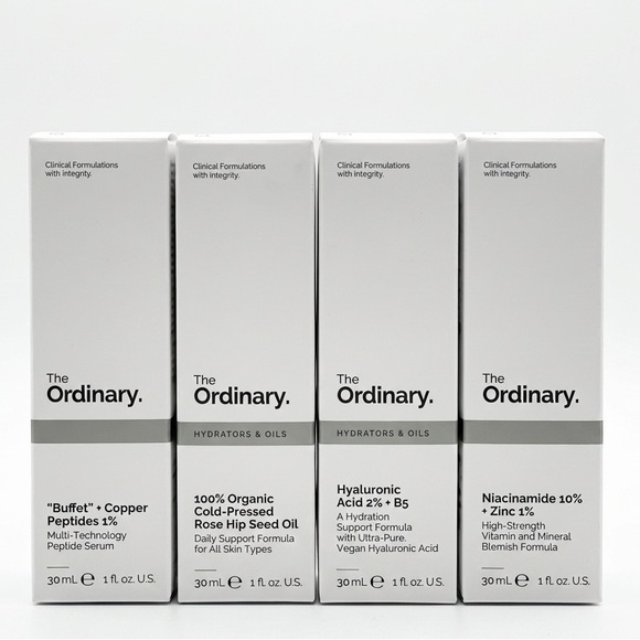 The Ordinary Other - NEW‼️ The Ordinary 4 Bottles Skincare Face Serum Set! 4 x 30ml/1fl oz/ Each